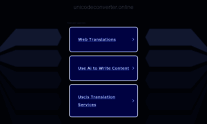 Unicodeconverter.online thumbnail