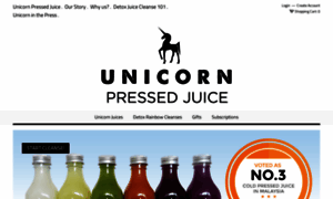 Unicornpressedjuice.myshopio.com thumbnail