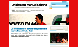 Unidosconmanuelsobrino.wordpress.com thumbnail