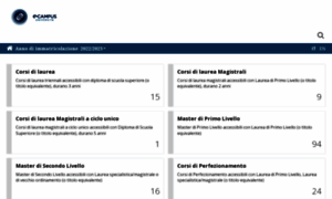 Uniecampus.coursecatalogue.cineca.it thumbnail