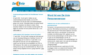 Uniepersonenvervoer.nl thumbnail