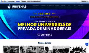 Unifenas.br thumbnail