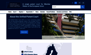 Unified-patent-court.org thumbnail