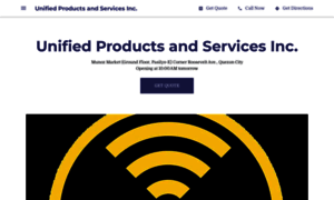 Unifiedproductsservices.business.site thumbnail