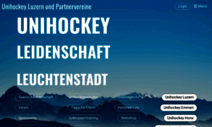 Unihockeyluzern.ch thumbnail