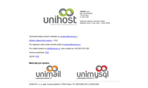 Unihost.cz thumbnail