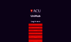 Unihub.acu.edu.au thumbnail