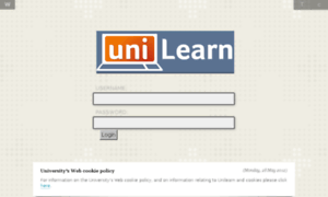 Unilearn.hud.ac.uk thumbnail