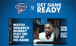 Unilevergetgameready.com thumbnail