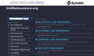 Unilifeinsurance.org thumbnail