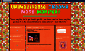 Unimaginabledreamsmademanifest.blogspot.com thumbnail