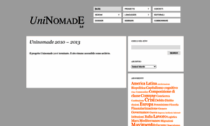 Uninomade.org thumbnail