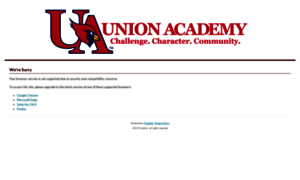 Unionacademy.schooladminonline.com thumbnail