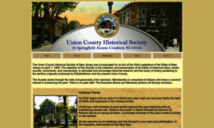 Unioncountyhistoricalsocietynj.org thumbnail