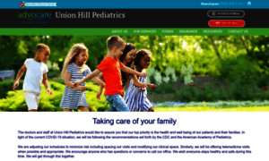 Unionhillpediatrics.com thumbnail