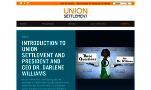 Unionsettlement.org thumbnail