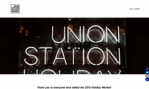 Unionstationholidaymarket.com thumbnail