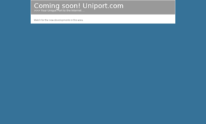 Uniport.com thumbnail
