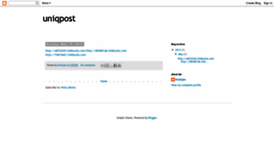 Uniqposts.blogspot.in thumbnail