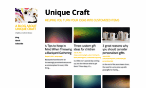 Unique-crafts.mystrikingly.com thumbnail