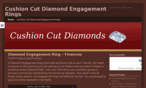 Unique-cushion-cut-engagement-rings.com thumbnail