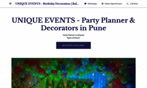Unique-events-birthday-decoration-balloon.business.site thumbnail
