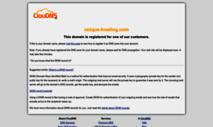 Unique-hosting.com thumbnail