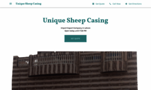 Unique-sheep-casing.business.site thumbnail