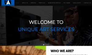 Uniqueartservices.com thumbnail