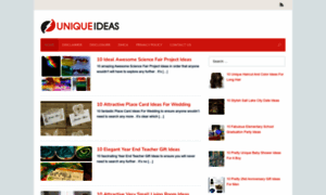 Uniqueideas.site thumbnail