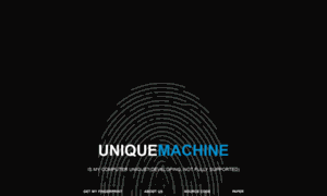 Uniquemachine.org thumbnail