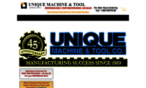 Uniquemachineparts.com thumbnail