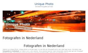 Uniquephoto.nl thumbnail