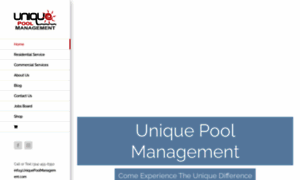 Uniquepoolmanagement.com thumbnail