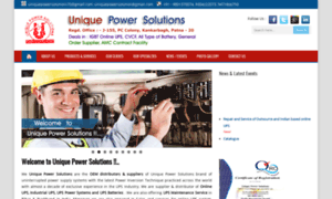 Uniquepowersolutions.co.in thumbnail