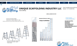 Uniquescaffoldingindustry.com thumbnail