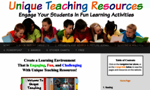 Uniqueteachingresources.com thumbnail