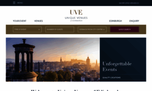 Uniquevenuesofedinburgh.co.uk thumbnail