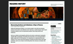 Unireadinghistory.com thumbnail