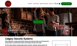 Unitedalarm.ca thumbnail