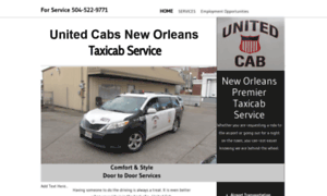 Unitedcabs.com thumbnail