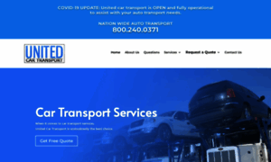 Unitedcartransport.com thumbnail