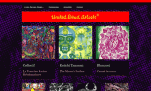 Uniteddeadartists.com thumbnail