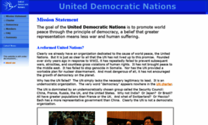 Uniteddemocraticnations.org thumbnail