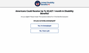 Uniteddisabilitybenefits.org thumbnail