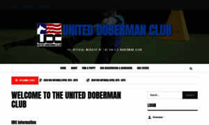 Uniteddobermanclub.com thumbnail