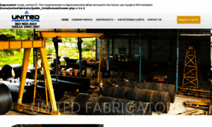 Unitedfabricators.in thumbnail