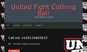 Unitedfightclothingbali.com thumbnail