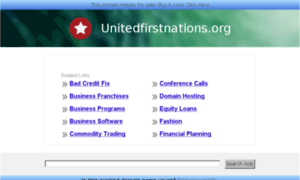 Unitedfirstnations.org thumbnail