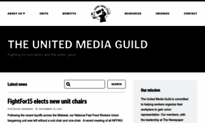 Unitedmediaguild.org thumbnail
